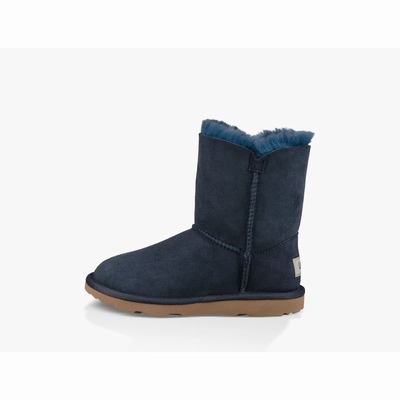 Botas UGG Bailey Button II Criança Azul Marinho | PT-GPDTR